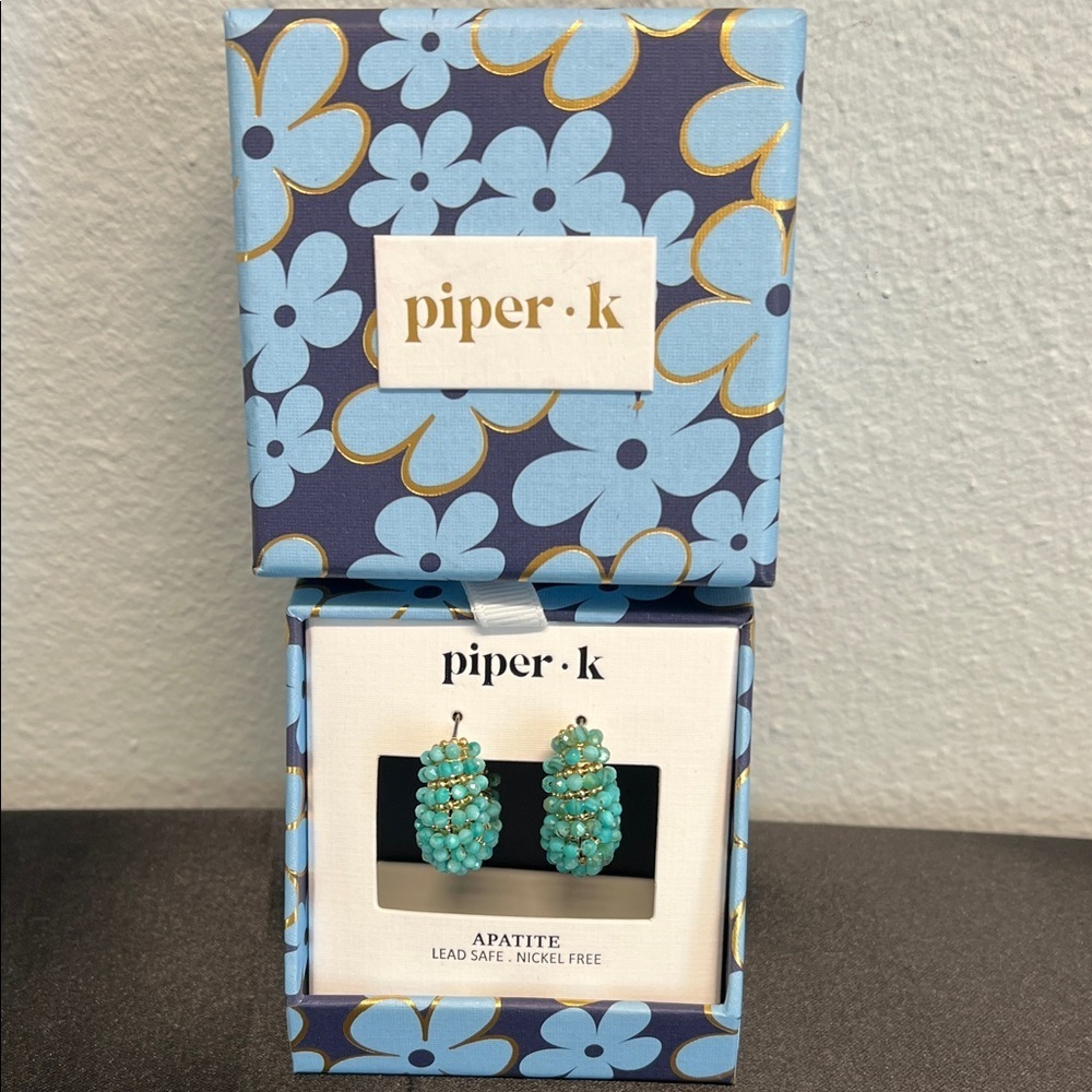 Piper K | Apatite Earrings
